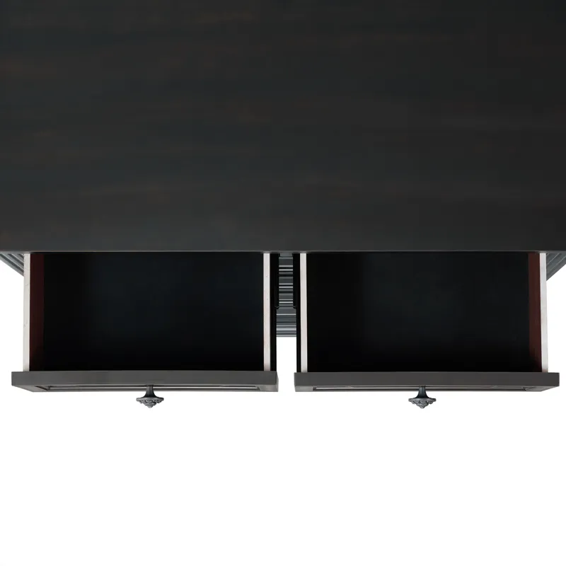 Bridgestone Dresser and Mirror Set in Black