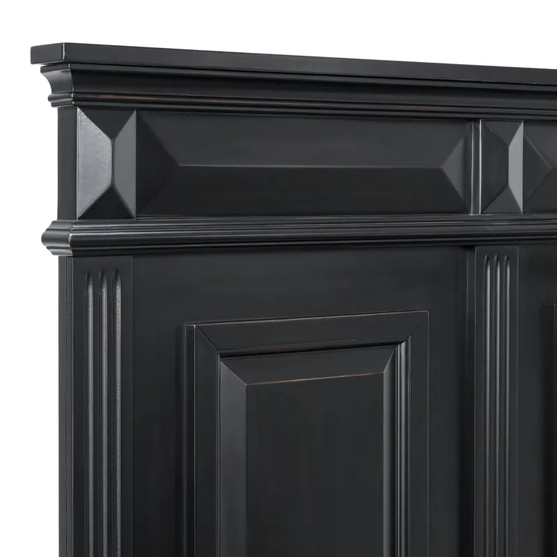 Bridgestone Queen Panel Bed in Black