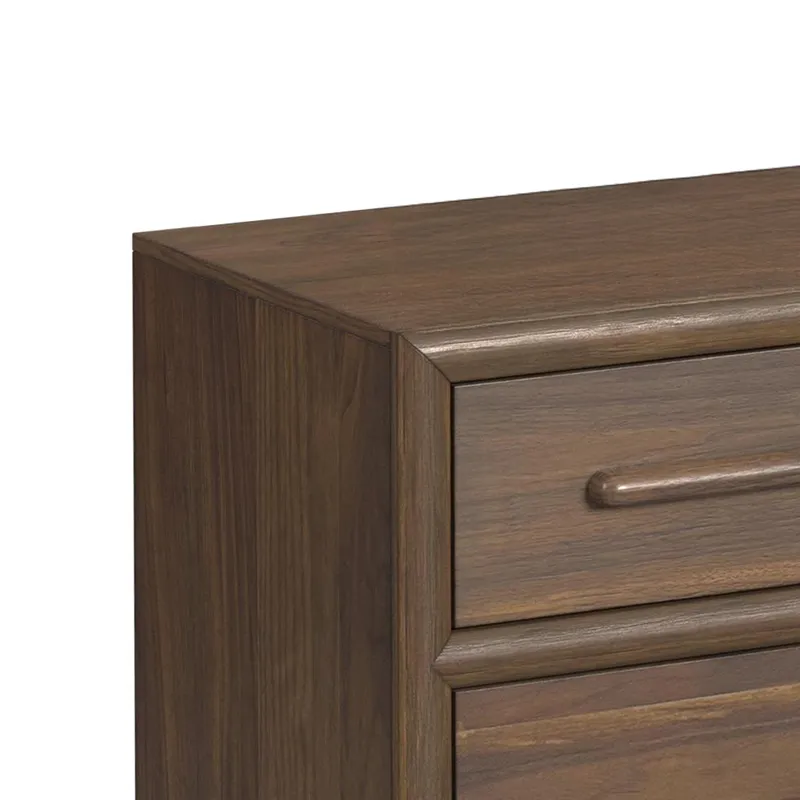 Brisbane Dresser with LED in Brown