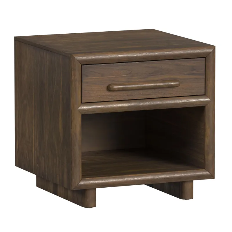 Brisbane End Table in Brown