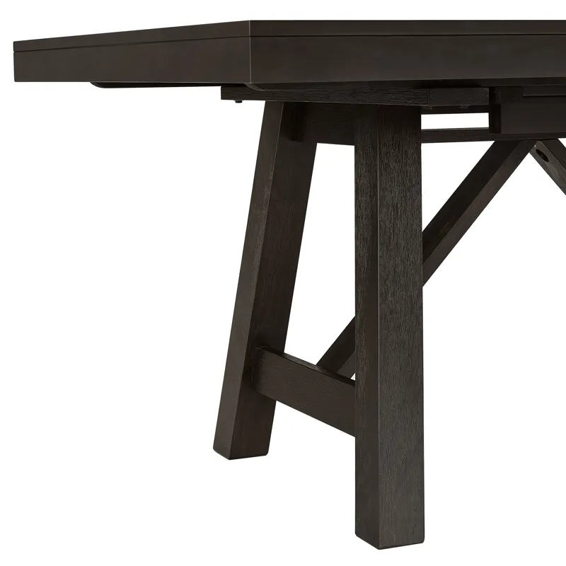 Broyhill Harley Dining Table with 18\" Butterfly Leaf in Black