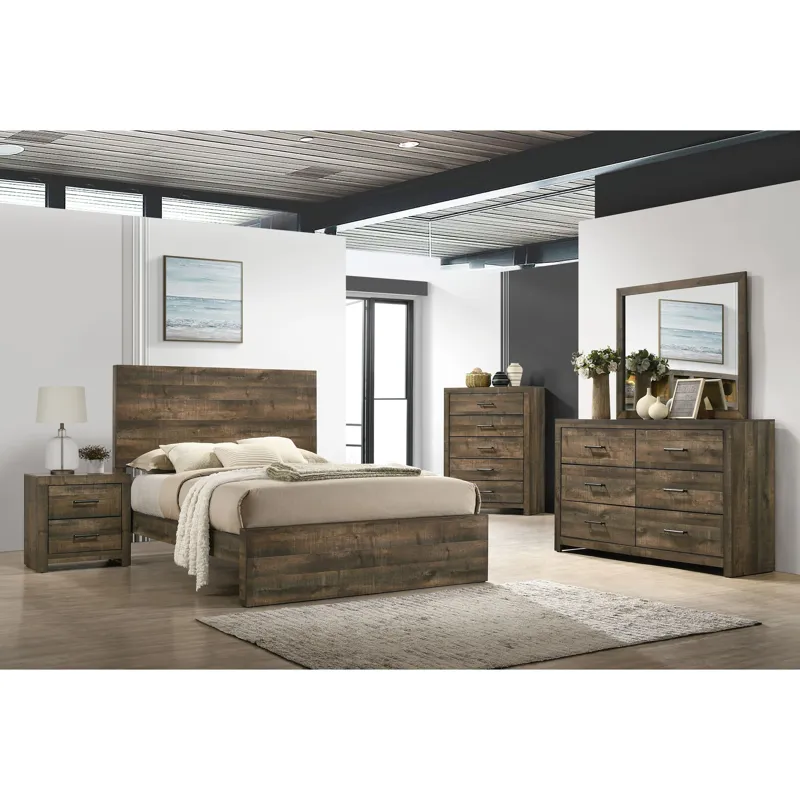 Bailey Drift King Panel Bed
