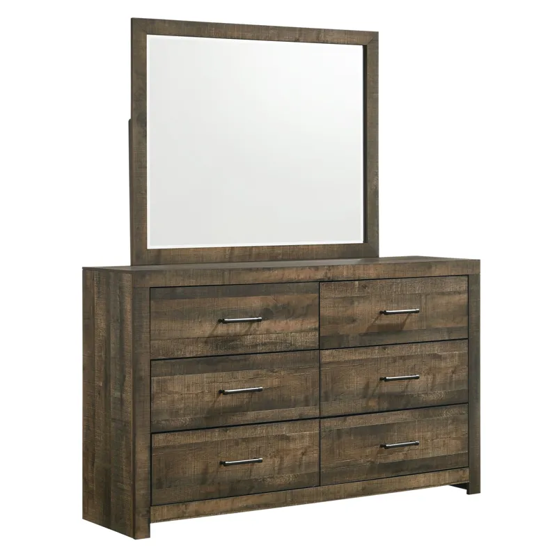 Bailey Drift Dresser & Mirror Set