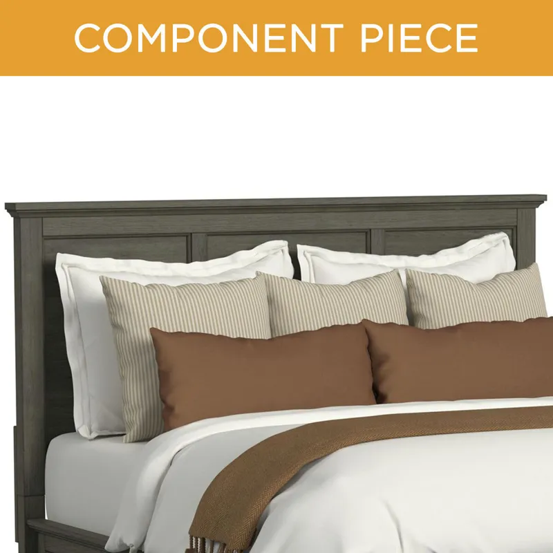 Canterbury King Panel Headboard in Grey