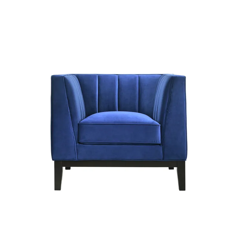 Calais Chair in Marine Dark Blue