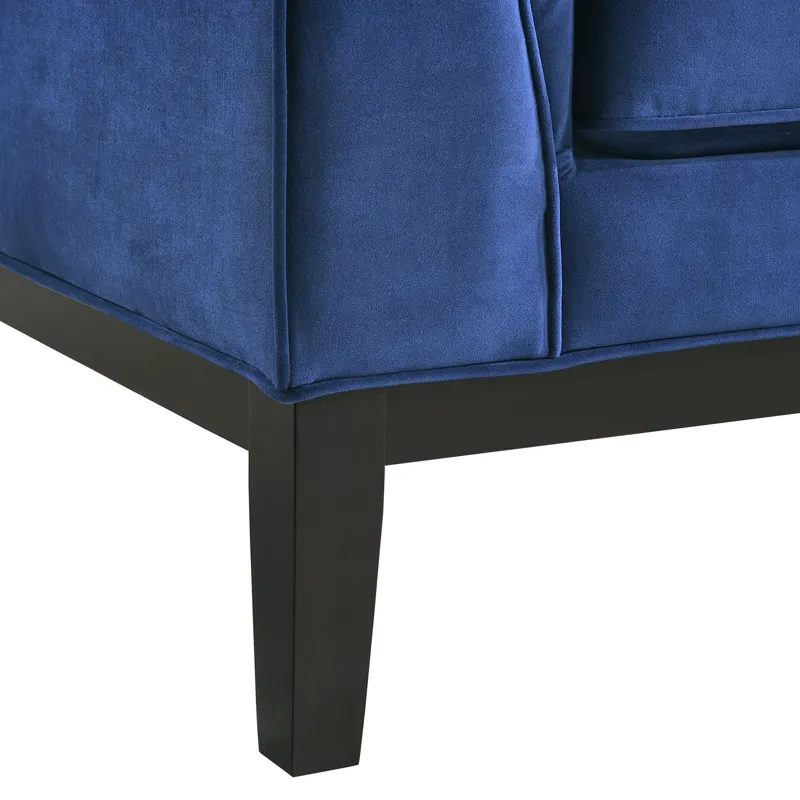Calais Sofa in Marine Dark Blue