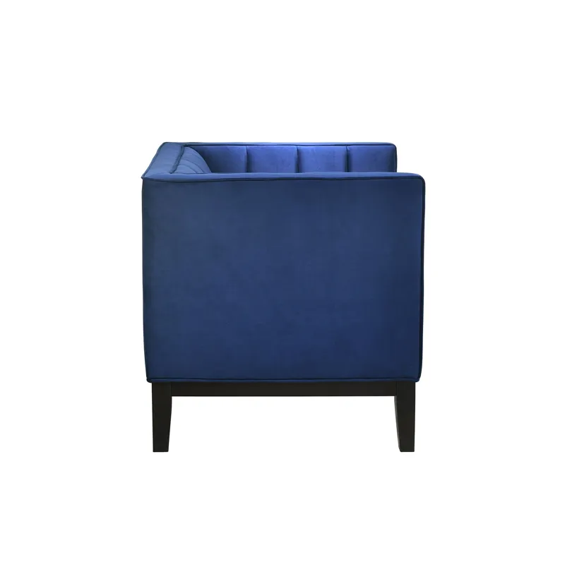 Calais Chair in Marine Dark Blue
