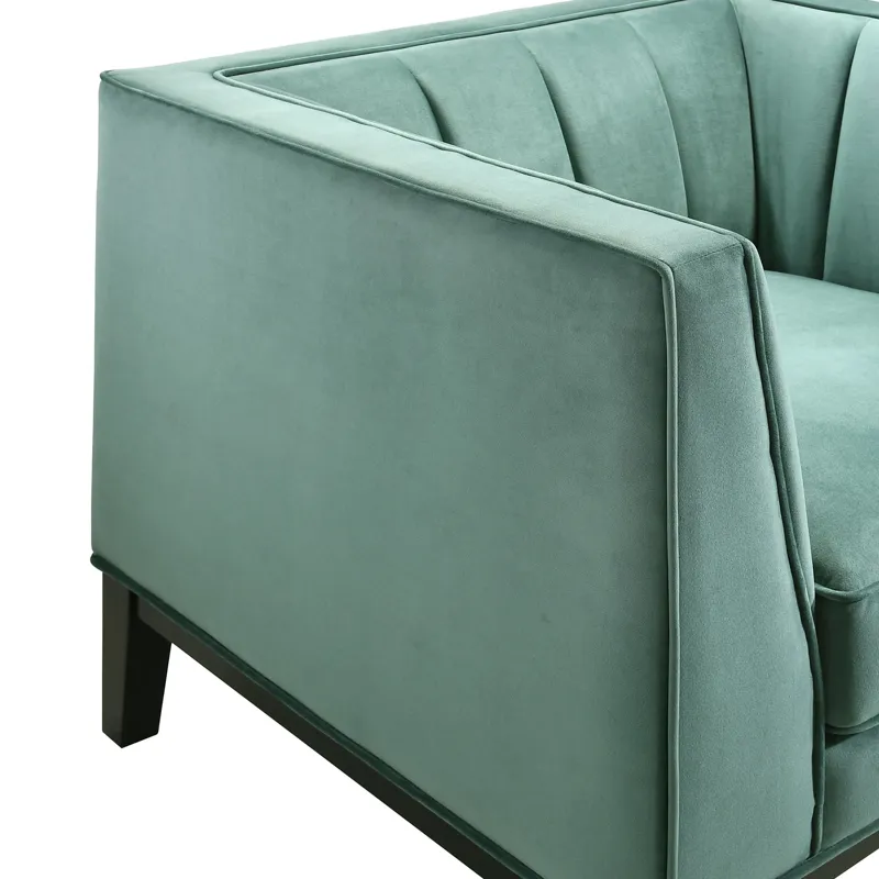 Calais Sofa In Marine Green