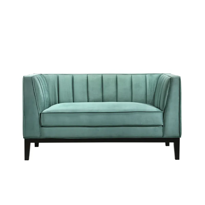 Calais Loveseat in Marine Green