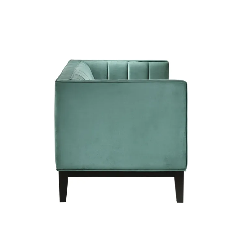 Calais Loveseat in Marine Green