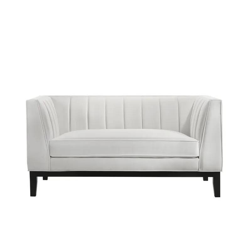 Calais Loveseat in Marine Ivory