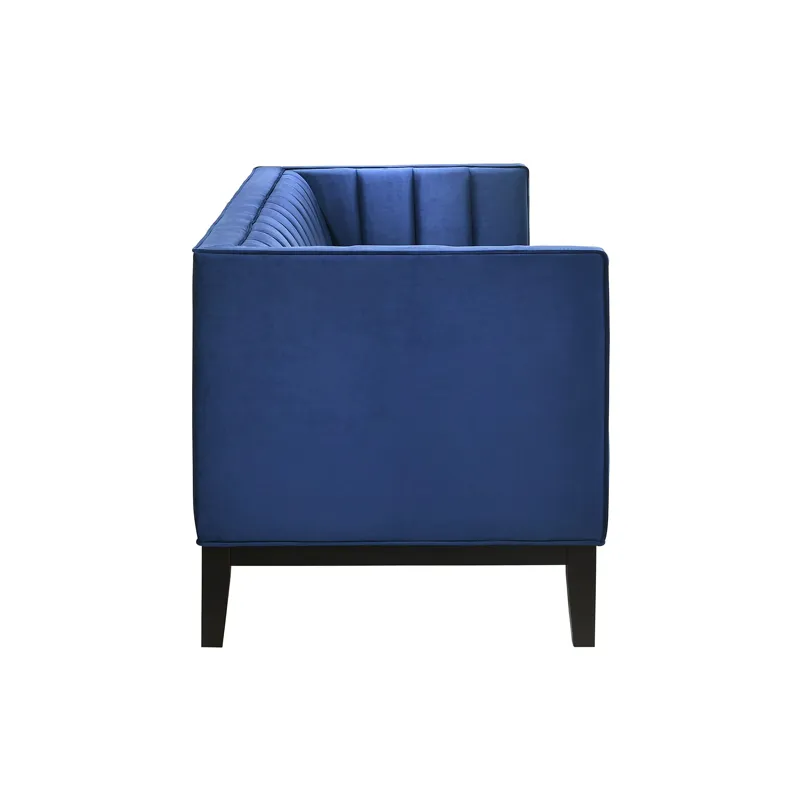 Calais Sofa in Marine Dark Blue