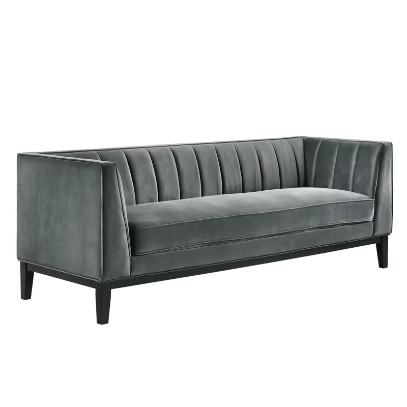 Calais Sofa In Marine Light Grey