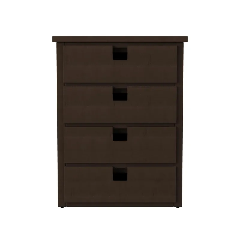 Cali Kids Four Drawer Chest in Brown