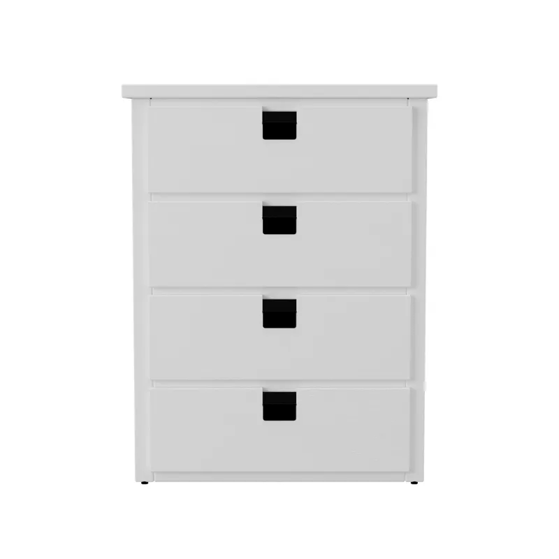 Cali Kids Four Drawer Chest in White