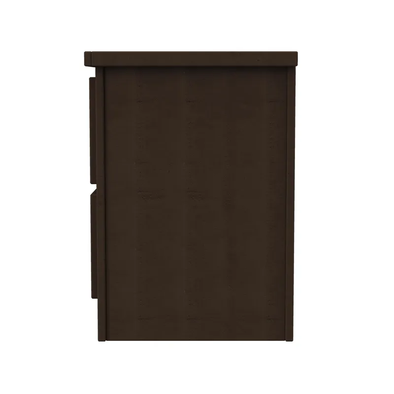 Cali Kids Two Drawer Nightstand in Brown