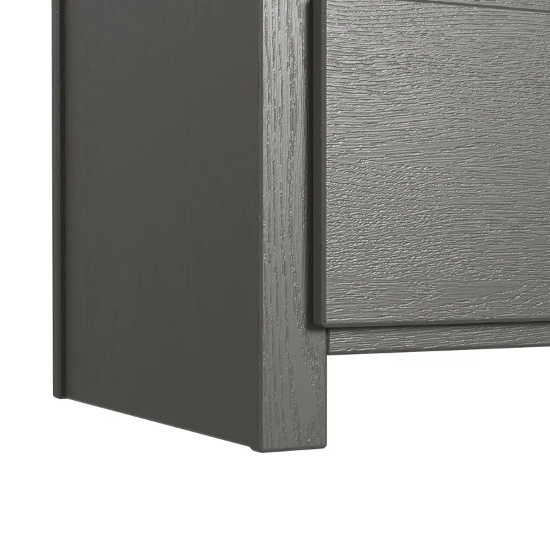 Cali Kids Two Drawer Nightstand in Grey