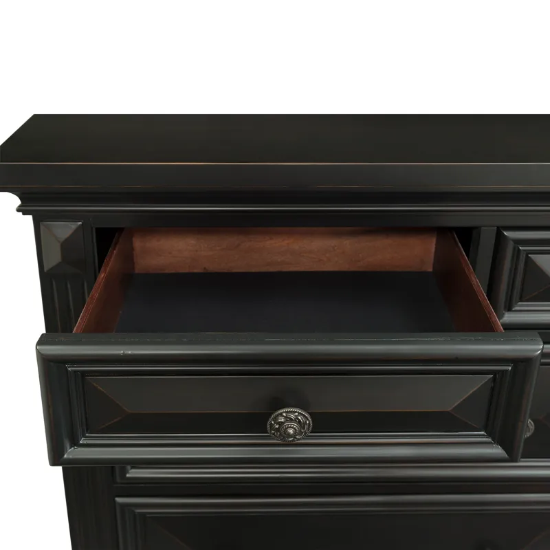Calloway Dresser Black Color