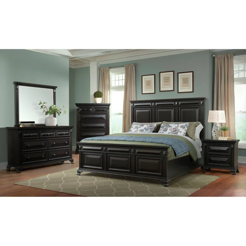 Calloway Dresser Black Color