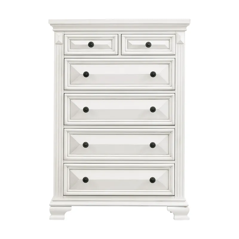 Calloway Chest Antique White Color