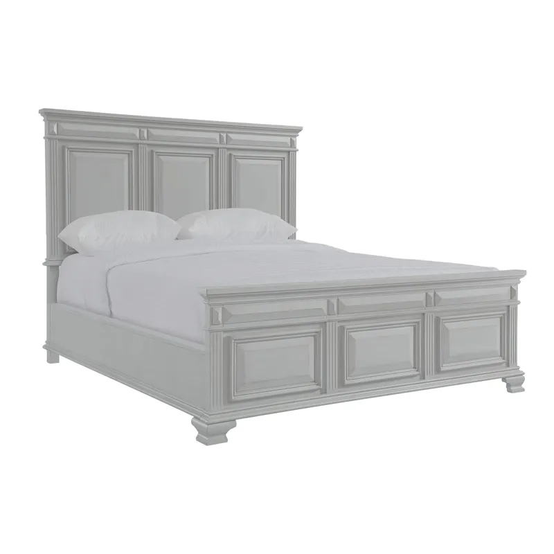 Calloway King Bed Grey Color