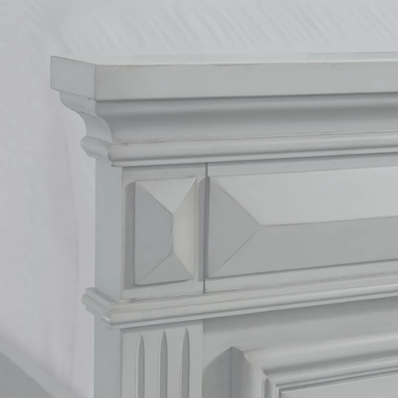 Calloway Queen Bed Grey Color