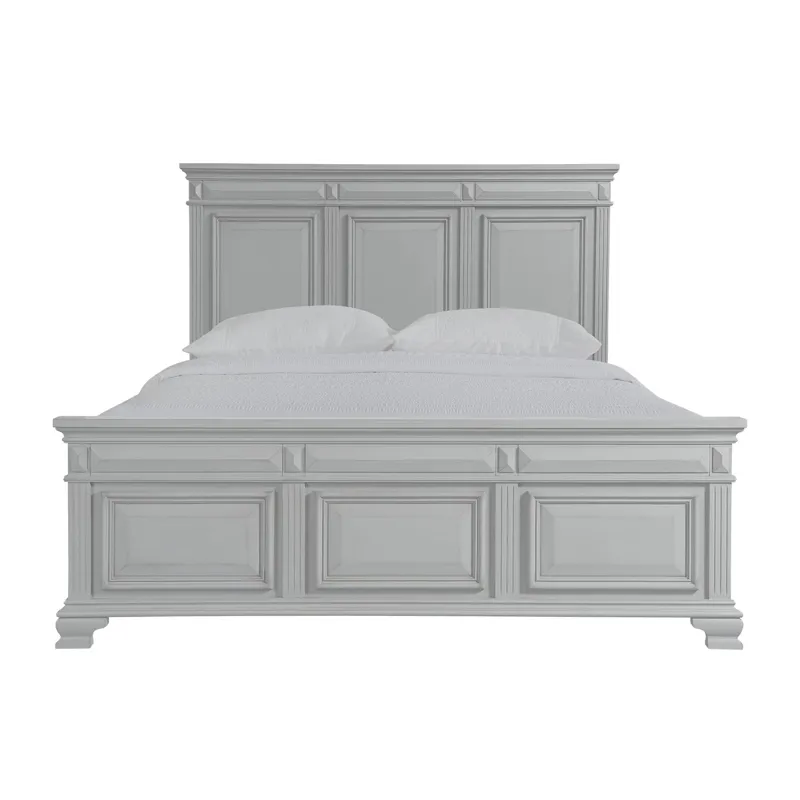 Calloway King Bed Grey Color