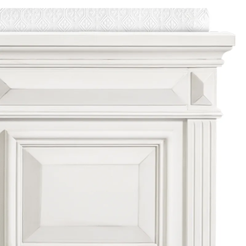 Calloway King Panel Bed in Antique White
