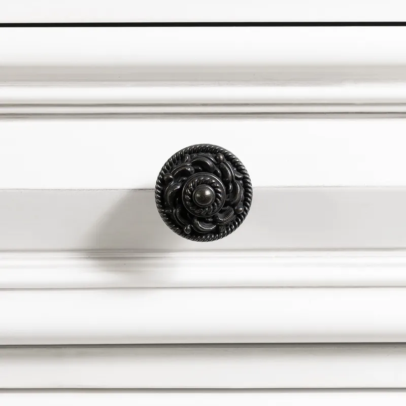 Calloway King Panel Bed in Antique White