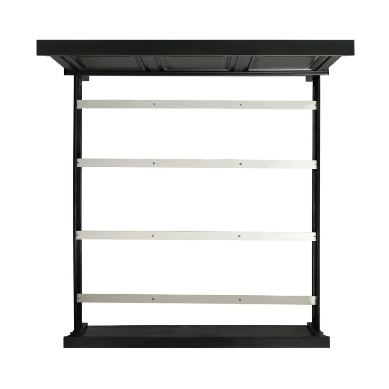 Calloway King Panel Bed in Antique Black