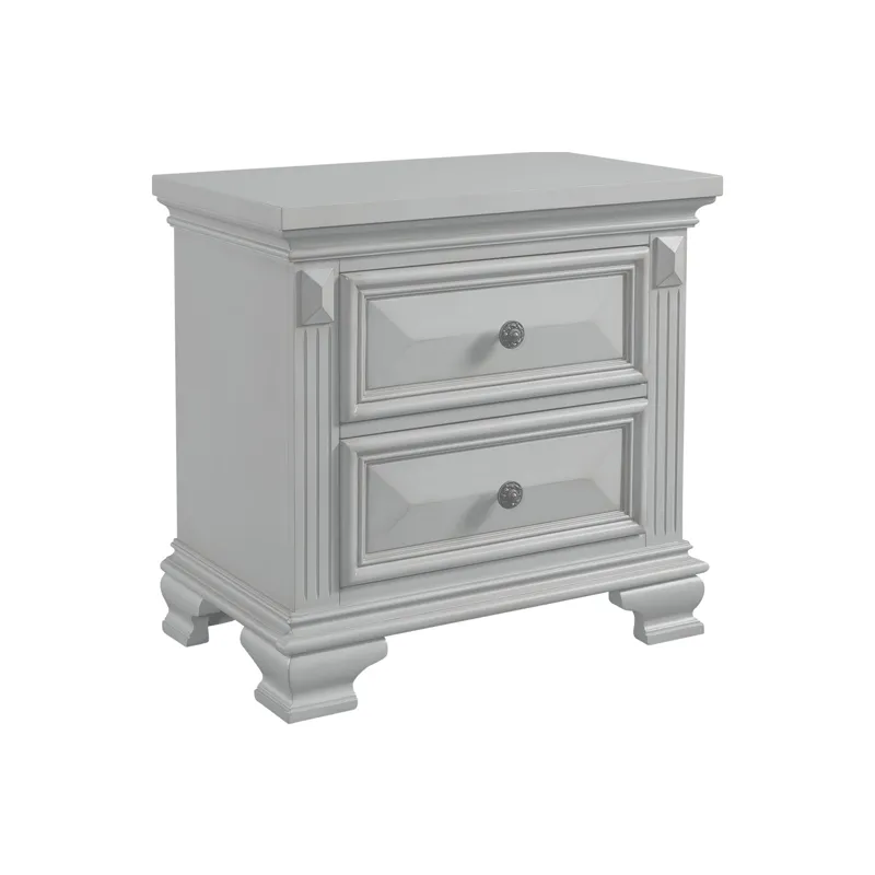 Calloway Nightstand Grey Color