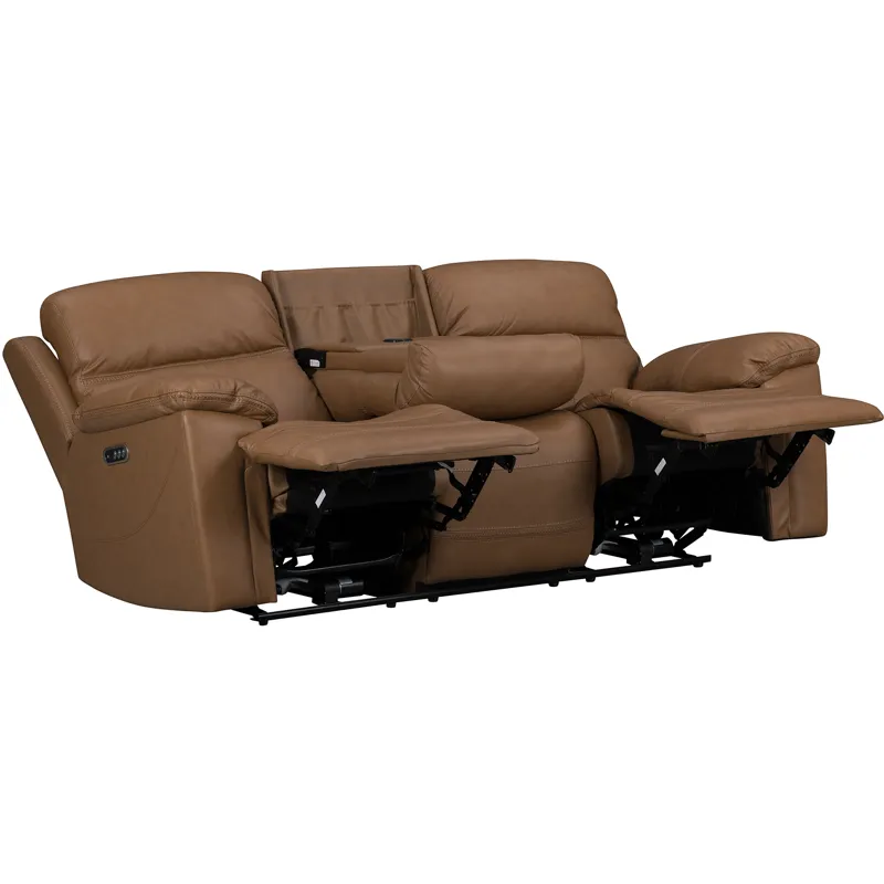 Camaro P3 Sofa with DDT, Wireless Charger in Aline Butternut