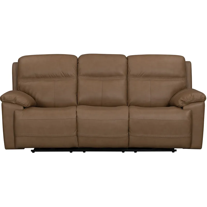 Camaro P3 Sofa with DDT, Wireless Charger in Aline Butternut