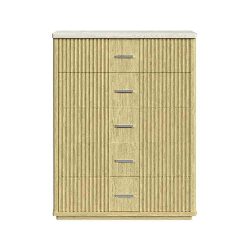 Cambrie Chest in Off-White and Natural