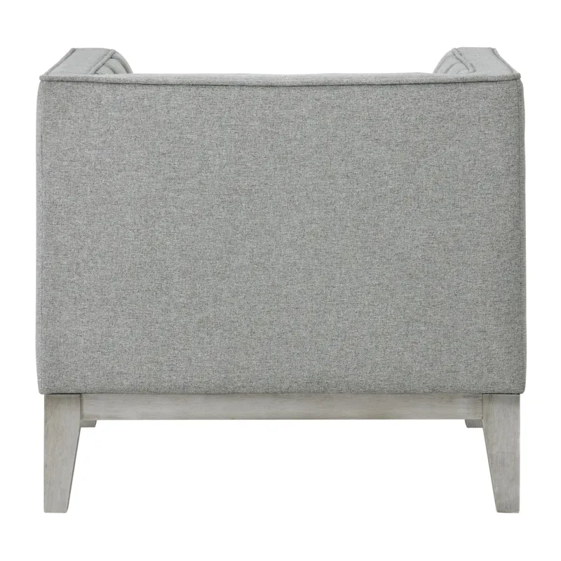 Cannes Chair in Mckinney Charcoal