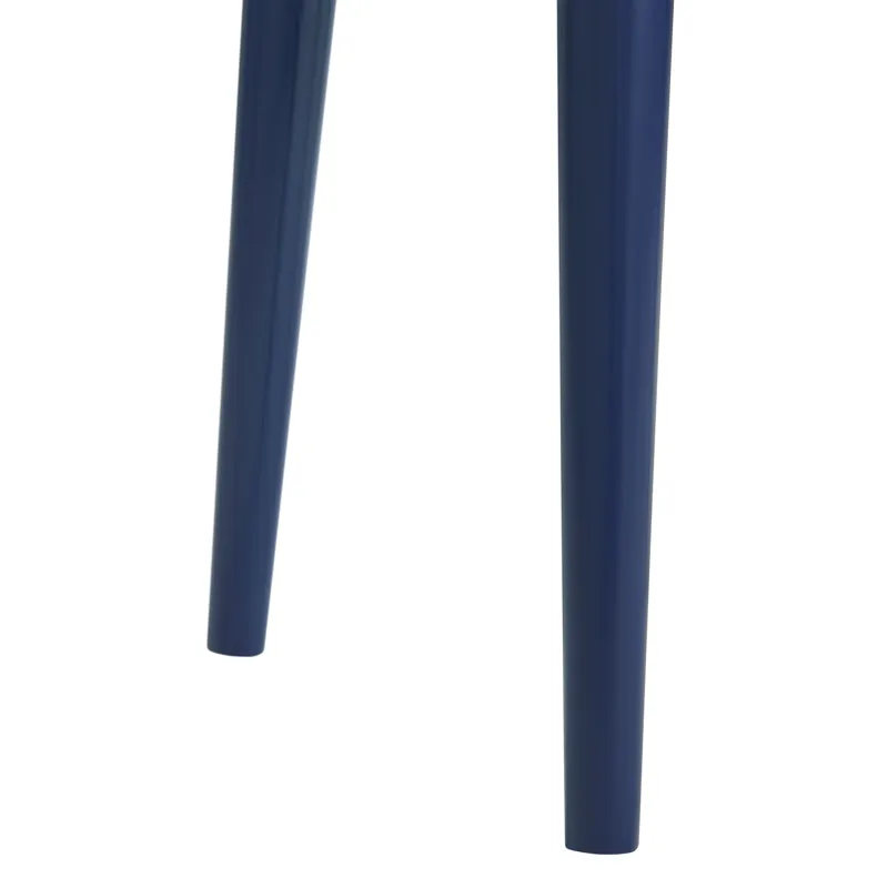 Canterbury Side Table W/Power port USB in Blue