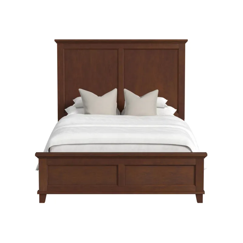 Canterbury Full Panel Bed in Cherry