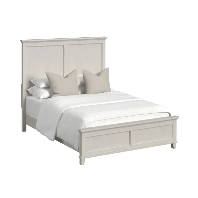 Canterbury Full Panel Bed in Ivory