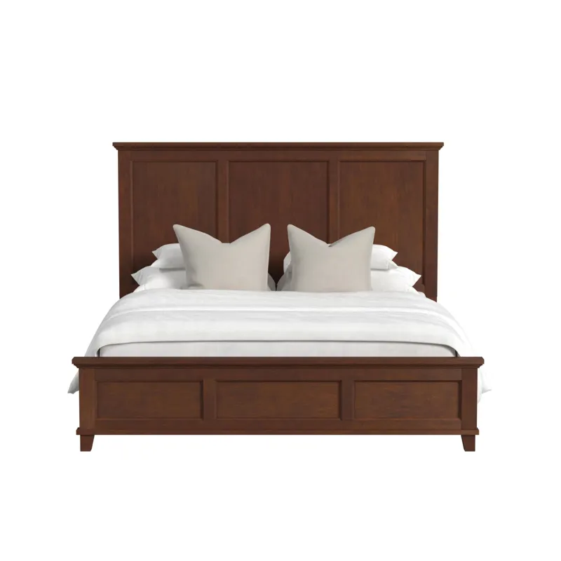 Canterbury King Panel Bed in Cherry