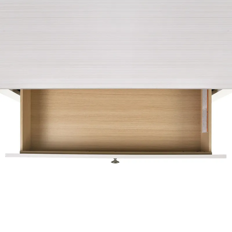 Catalina Youth Dresser & Mirror White