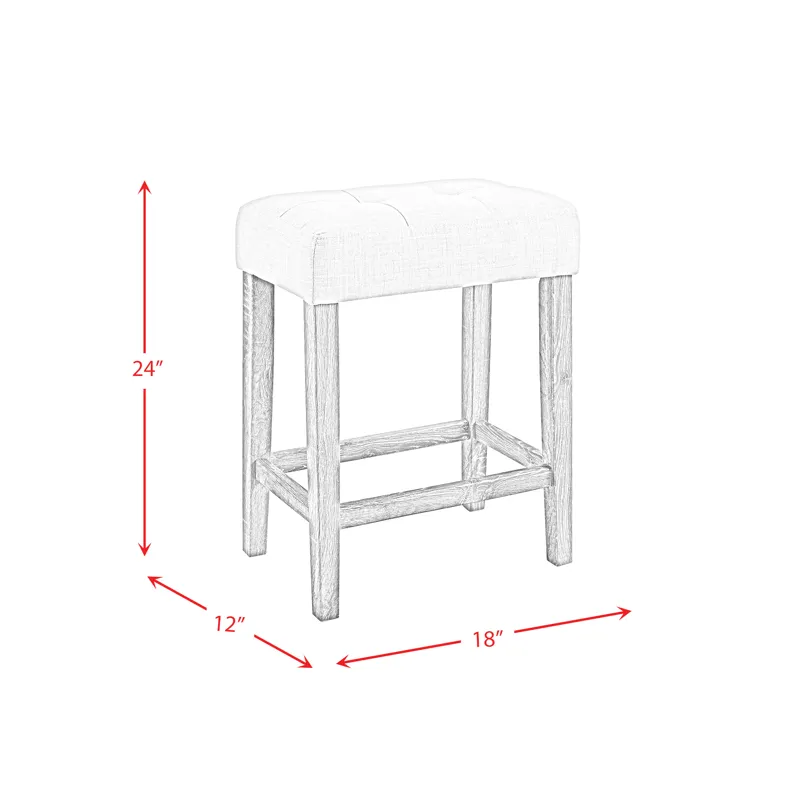 Oak Lawn Bar Table - 3A Single Pack (Table + Three Stools)