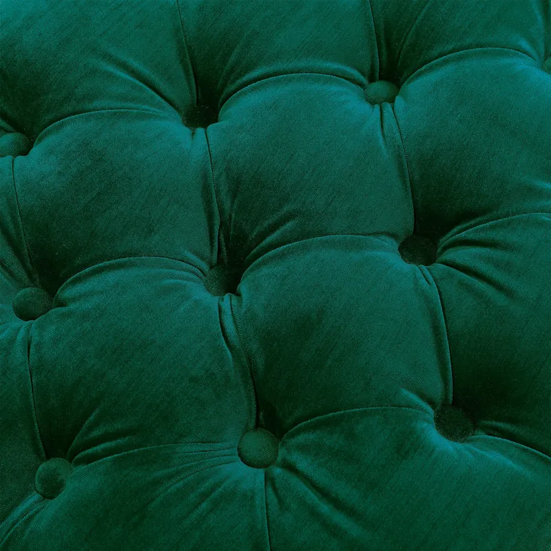 Chandler 1668 Shoe Storage Bench Broadway Emerald