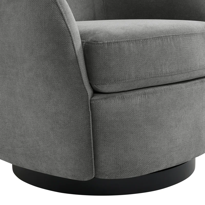 Chanel Swivel Chair in Bristo Grey