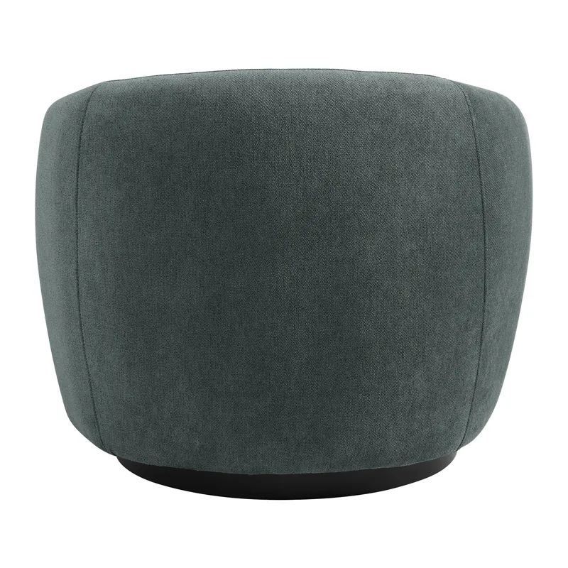 Chanel Swivel Chair in Bristo Teal