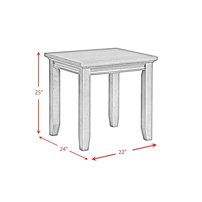 Chatham End Table W/O Drawer in Cherry