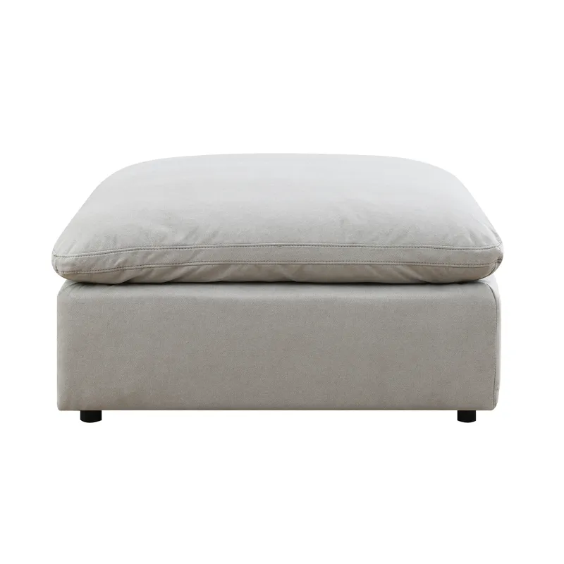 Cloud 9 Modular Ottoman in Flex Dove
