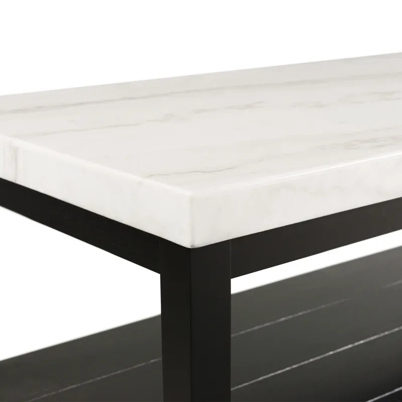 Marcello White Sofa Table ISTA3 Packaging