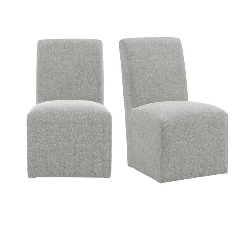 Nero Dining Side Chair (2 per carton) W/Grey Fabric