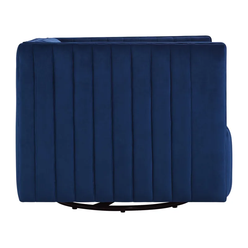 Cobra Swivel Chair in Mercer Navy (ISTA 3)