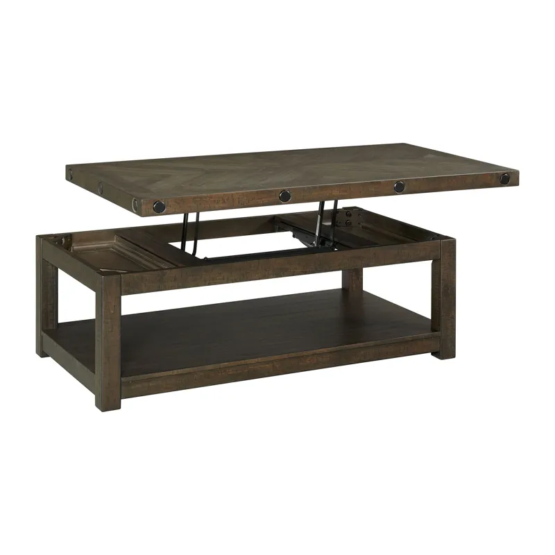 Colorado Occasional Coffee Table w/Lift Top Charcoal